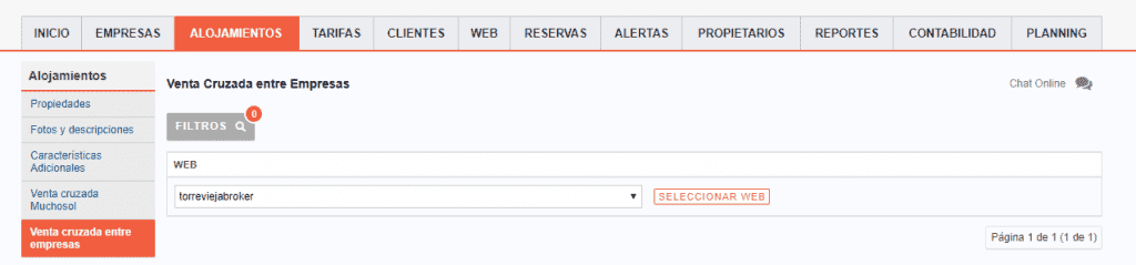 Avantio Modulo Venta Cruzada