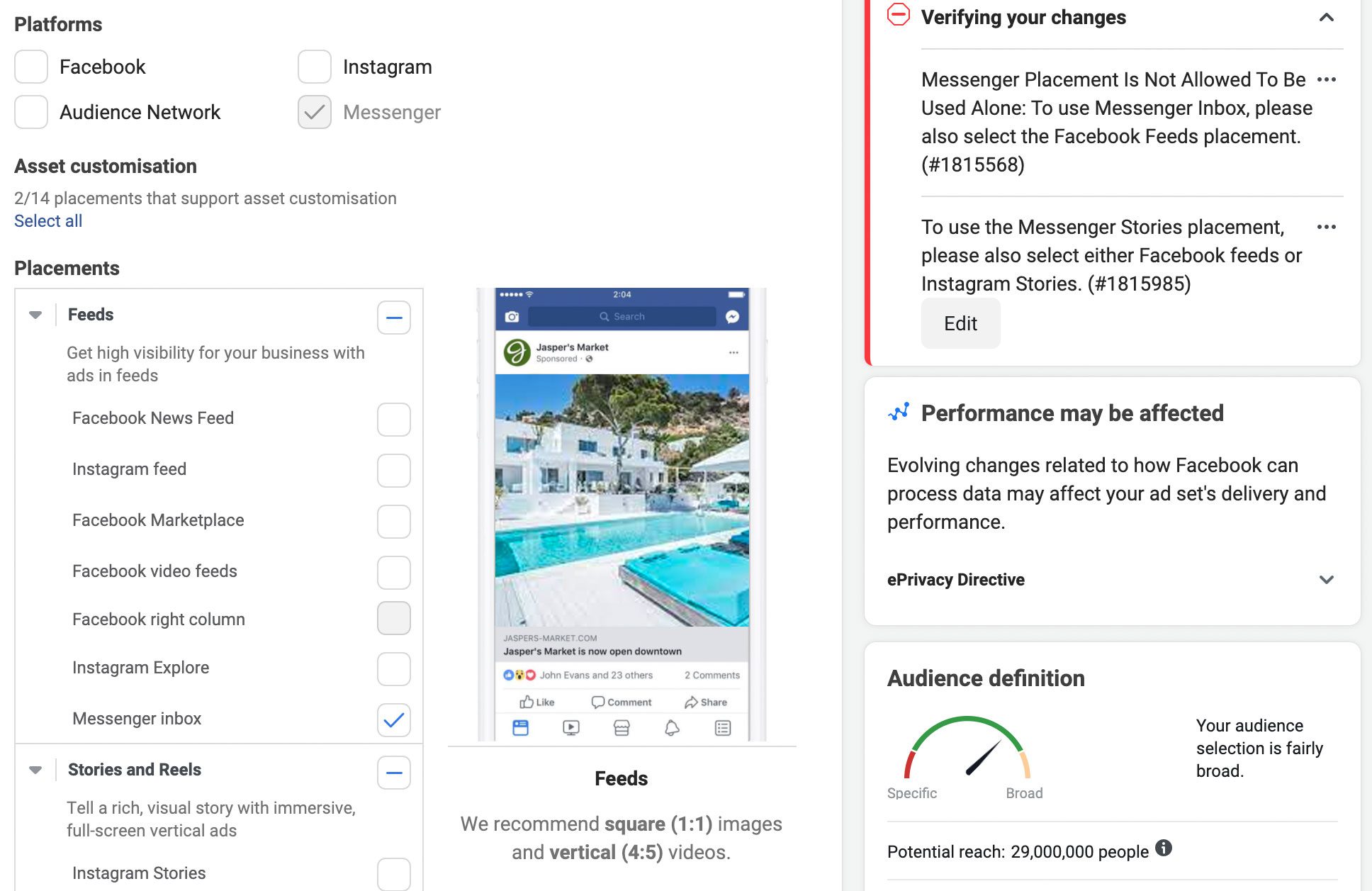 social ads to get direct bookings