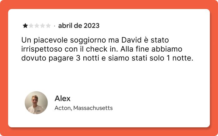 recensioni negative ospiti airbnb